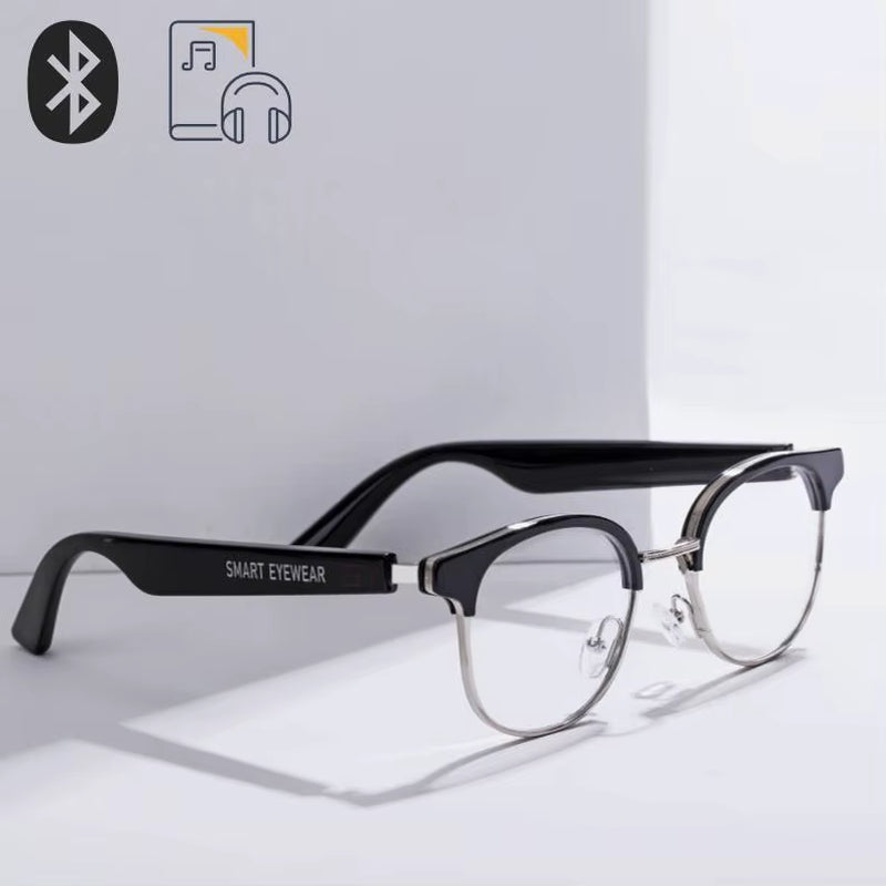 Smart Eyewear Bone Conduction Earphone Glasses with Speaker Wireless Audio Headphone Smart Earbuds Sunglasses