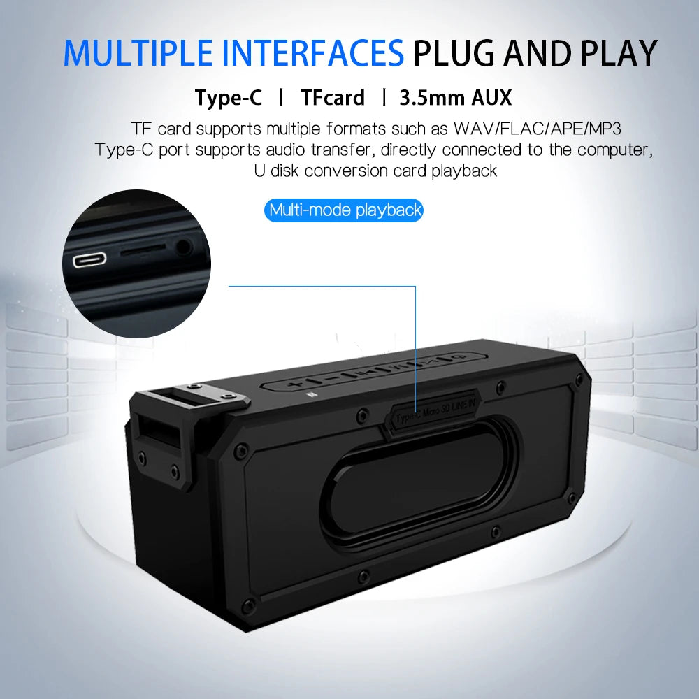Cyboris 40W Waterproof Bluetooth Speaker