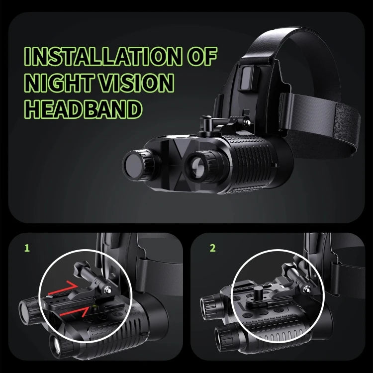 Outdoor Consumer Electronics NV8160 Head-Mounted Night Vision Digital Binocular Infrared Night Vision Telescope Binocular