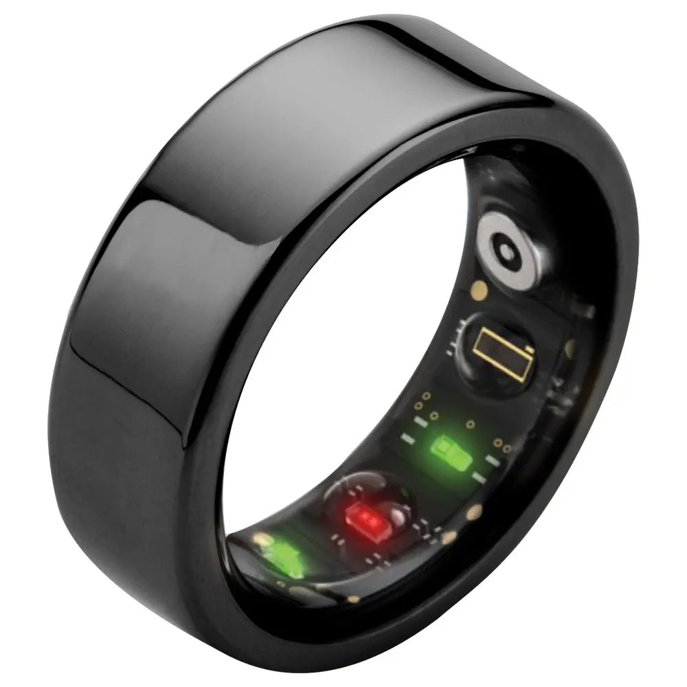 Innovative Smart Ring for Fitness Tracker Blood Oxygen Heart Rate Body Temperature Monitoring-Hottest Electronic Accessory