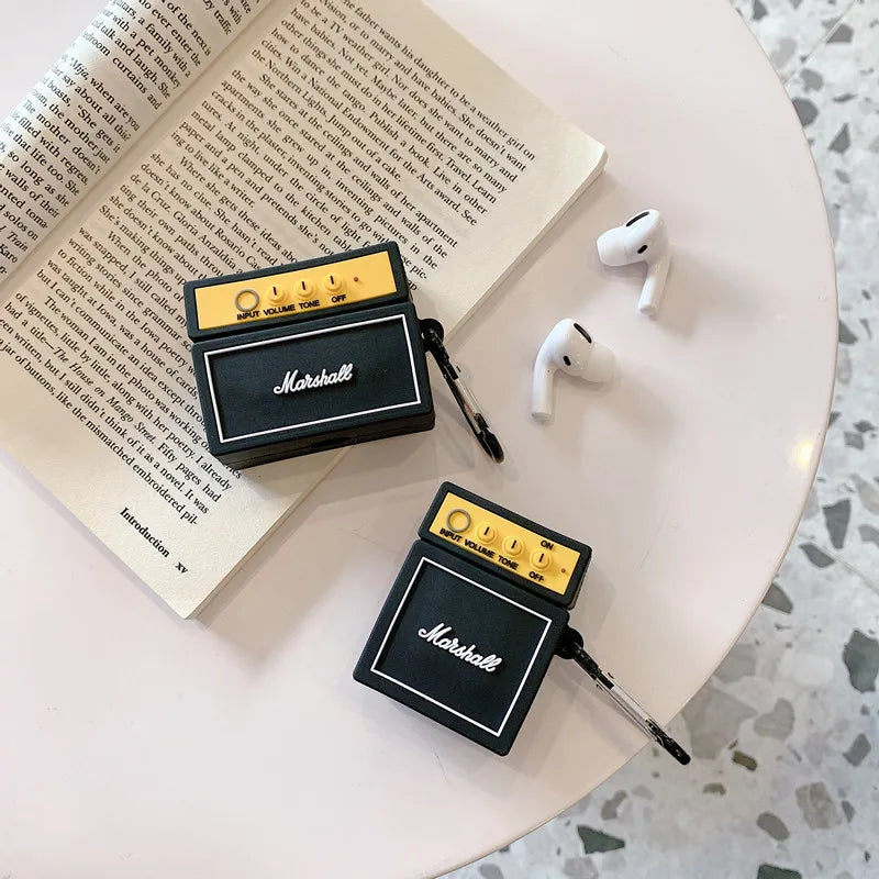 Retro Guitar Amp AirPods Case