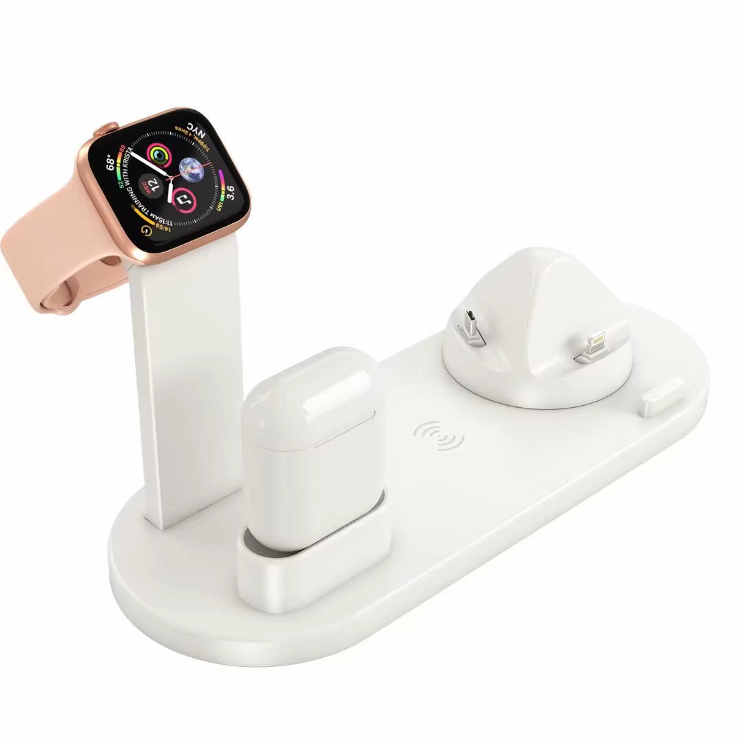 Bestseller 3 in 1 Wireless Charger Charging Docking Stations 4-In-1 Charging for Phone 11/12 Mobile Phone